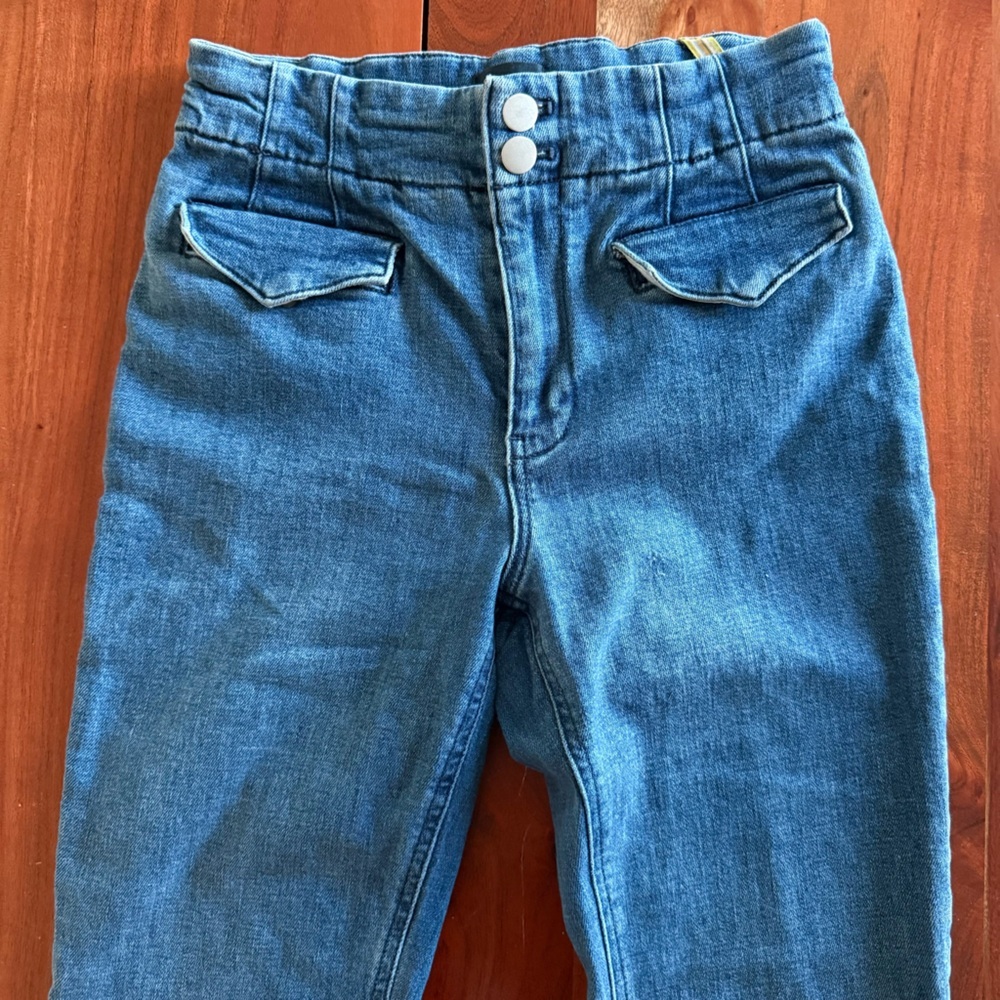Anthropologie Maeve Bombshell Slim Straight Jeans - Picture 6 of 12